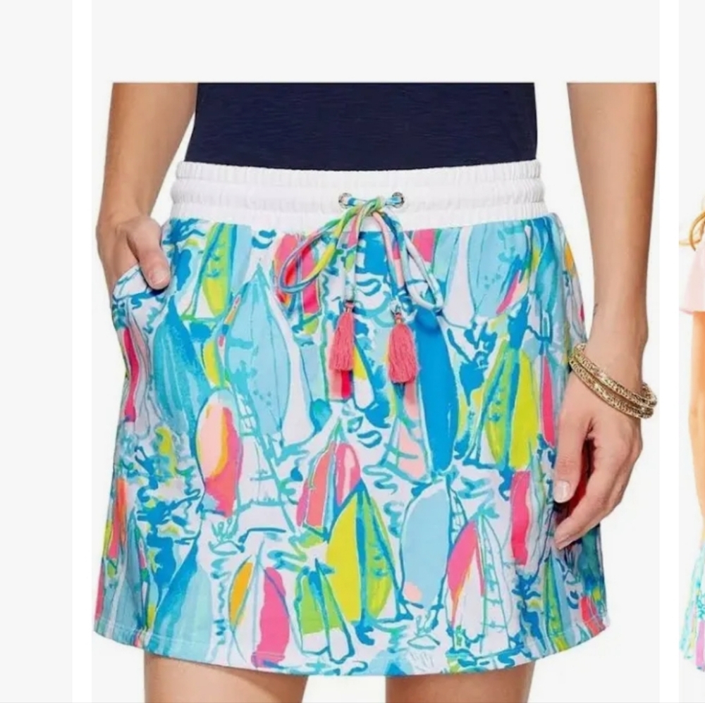 Lilly Pulitzer Beach and Bae Zia Skirt XL